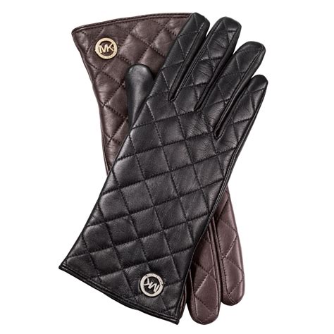 michael kors leather gloves macys|Michael Kors leather gloves women.